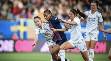 موعد قمة ريال مدريد وبرشلونة في دوري أبطال أوروبا للسيدات والقنوات الناقلة